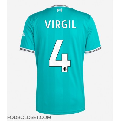 Liverpool Virgil van Dijk #4 Tredjetrøje 2025-26 Kortærmet Liverpool Virgil van Dijk #4 Tredjetrøje 2025-26 Kortærmet